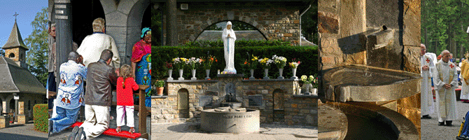 Triduum des malades à Banneux Triduum des malades à Banneux